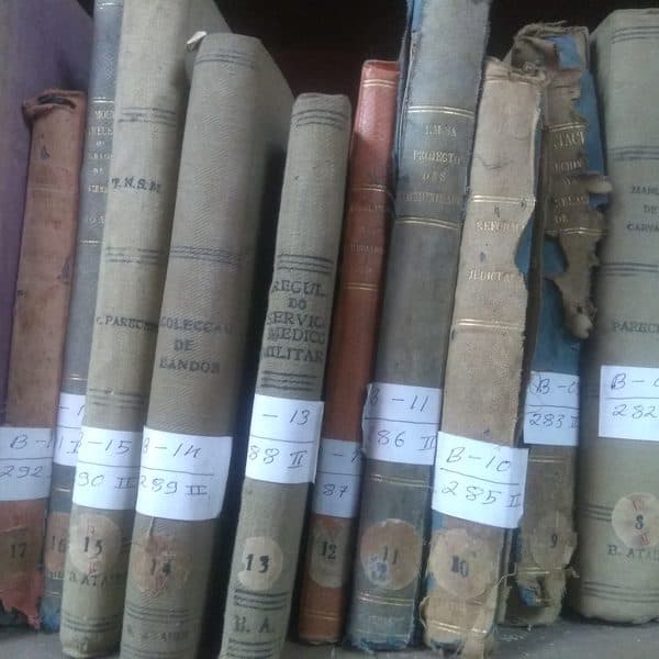 Literary motif: open library shelves